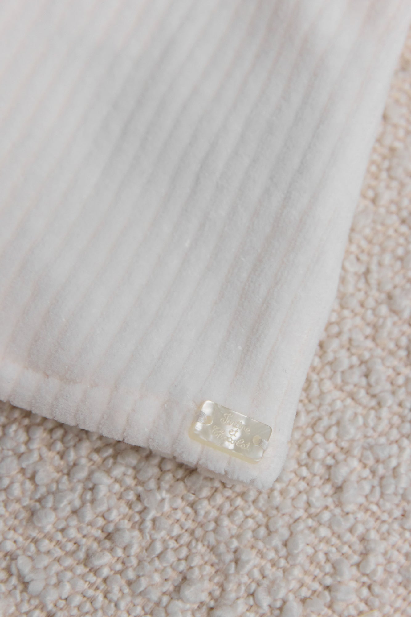 Ensemble long - Ecru velours