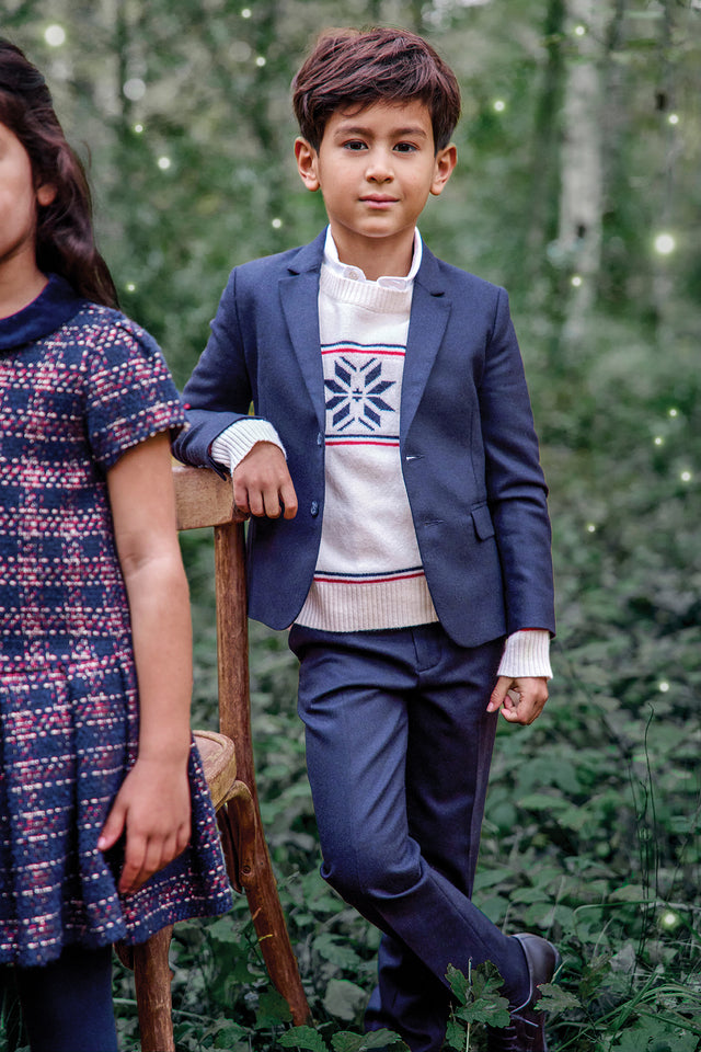 Veste costume - Marine - Image principale