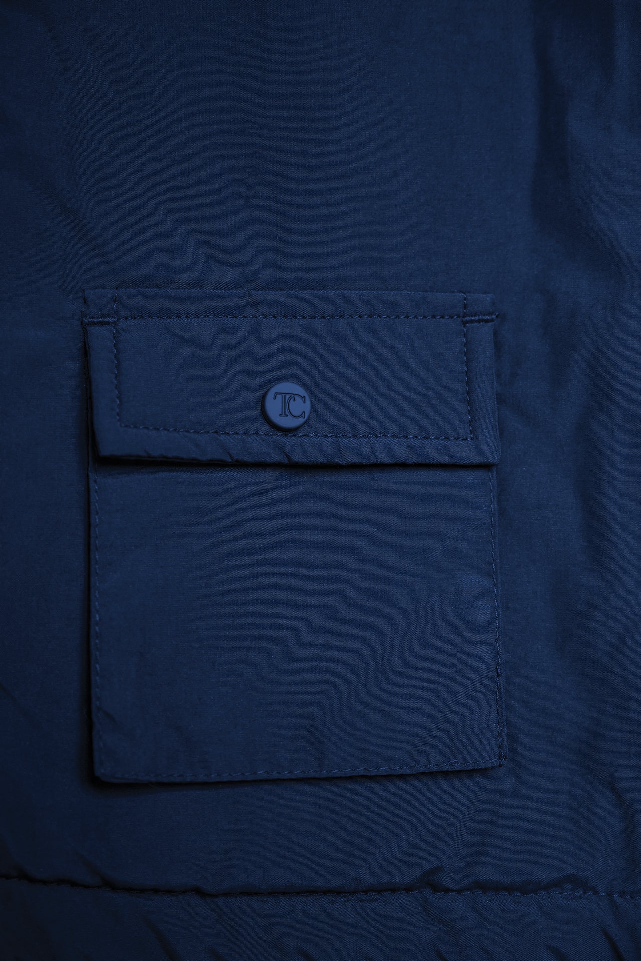 Parka - Marineblau Wasserabweisend