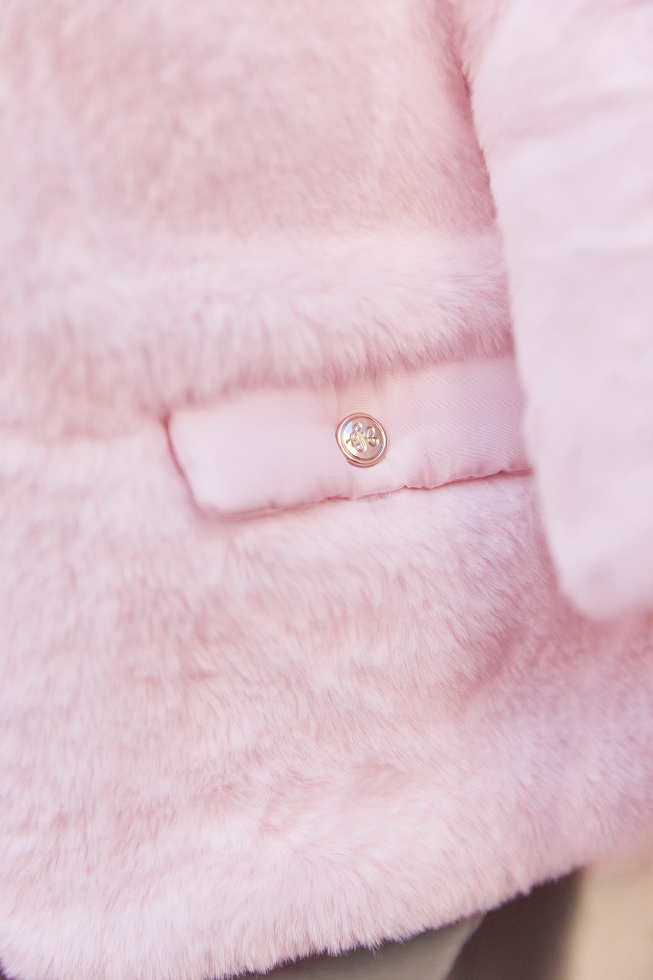 Doudoune - Rose pale réversible