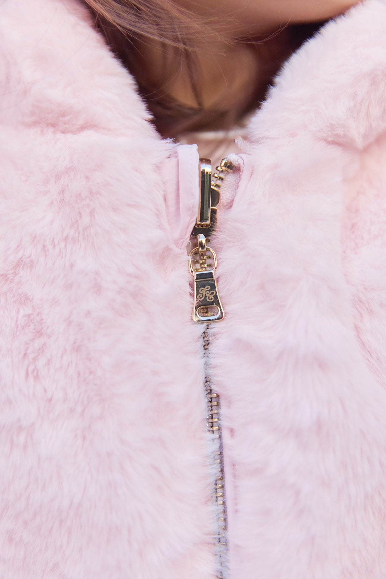 Doudoune - Rose pale réversible