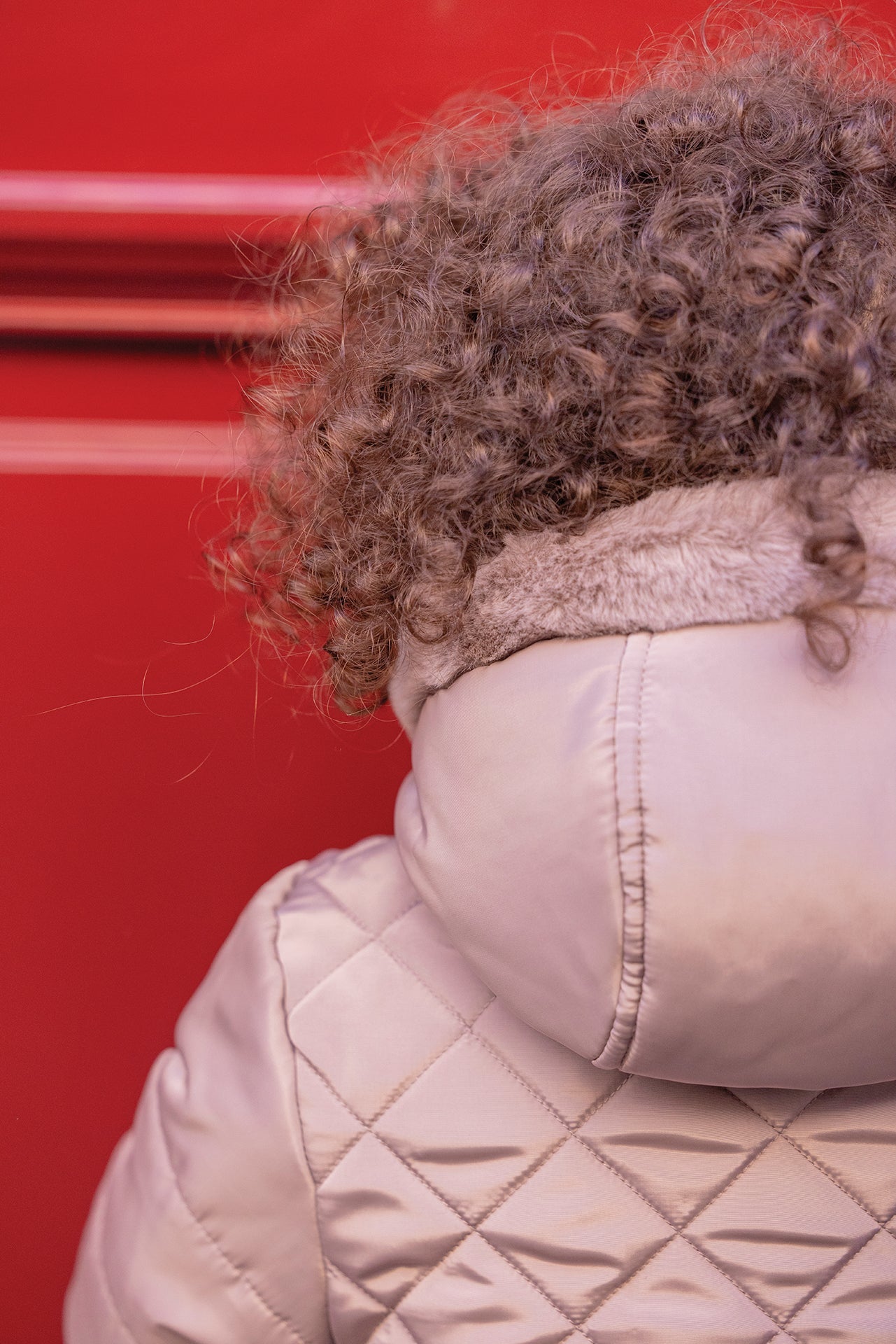 Doudoune - Taupe réversible