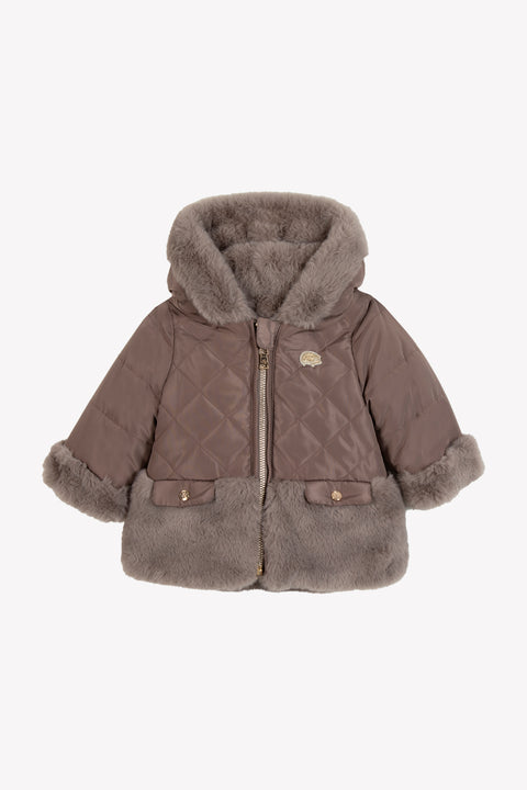 Doudoune - Taupe réversible - Image principale