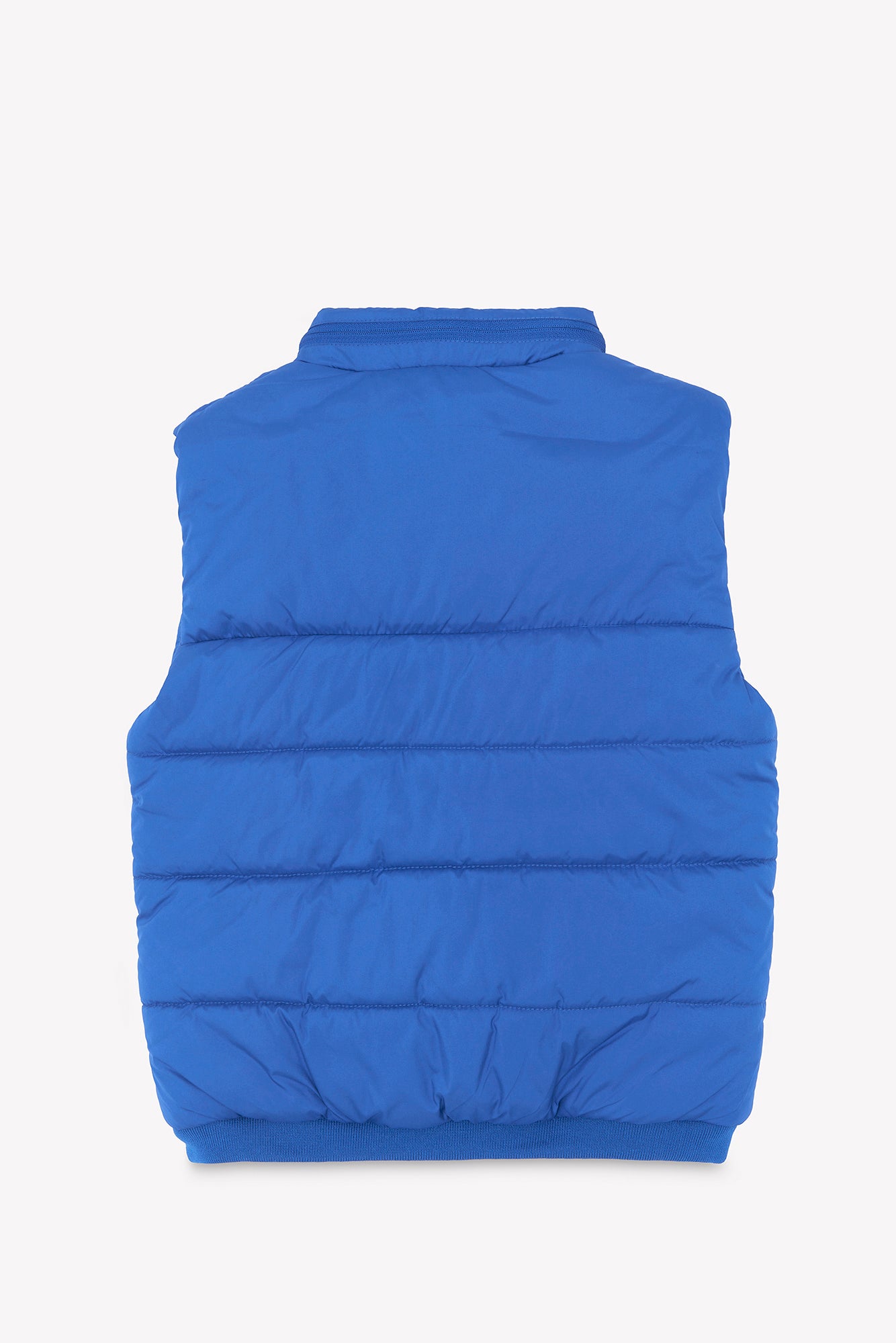 Geschwollene Jacke - Blau Elektrischer Ärmel