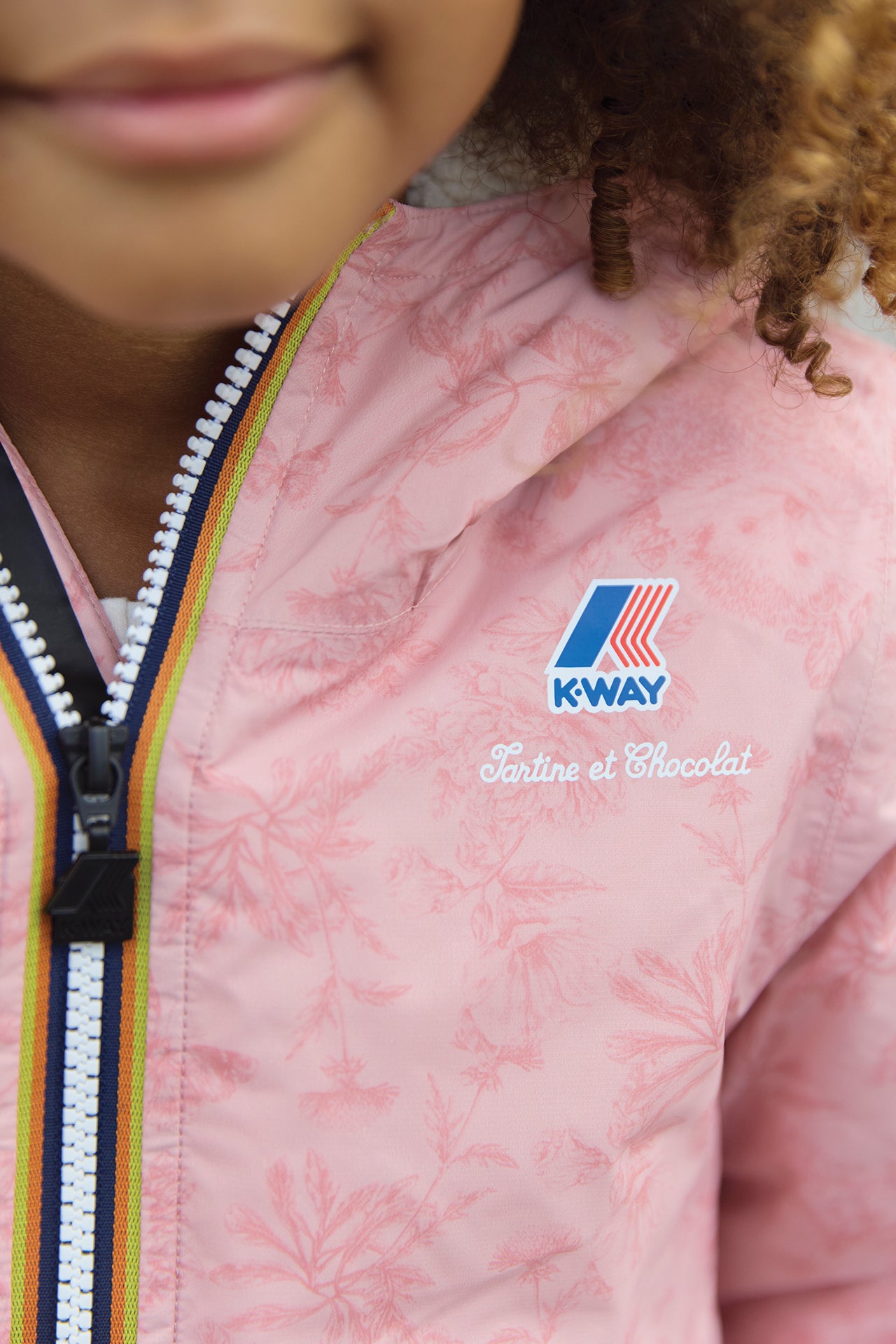 Coupe-vent - Rose K-way x Tartine et chocolat