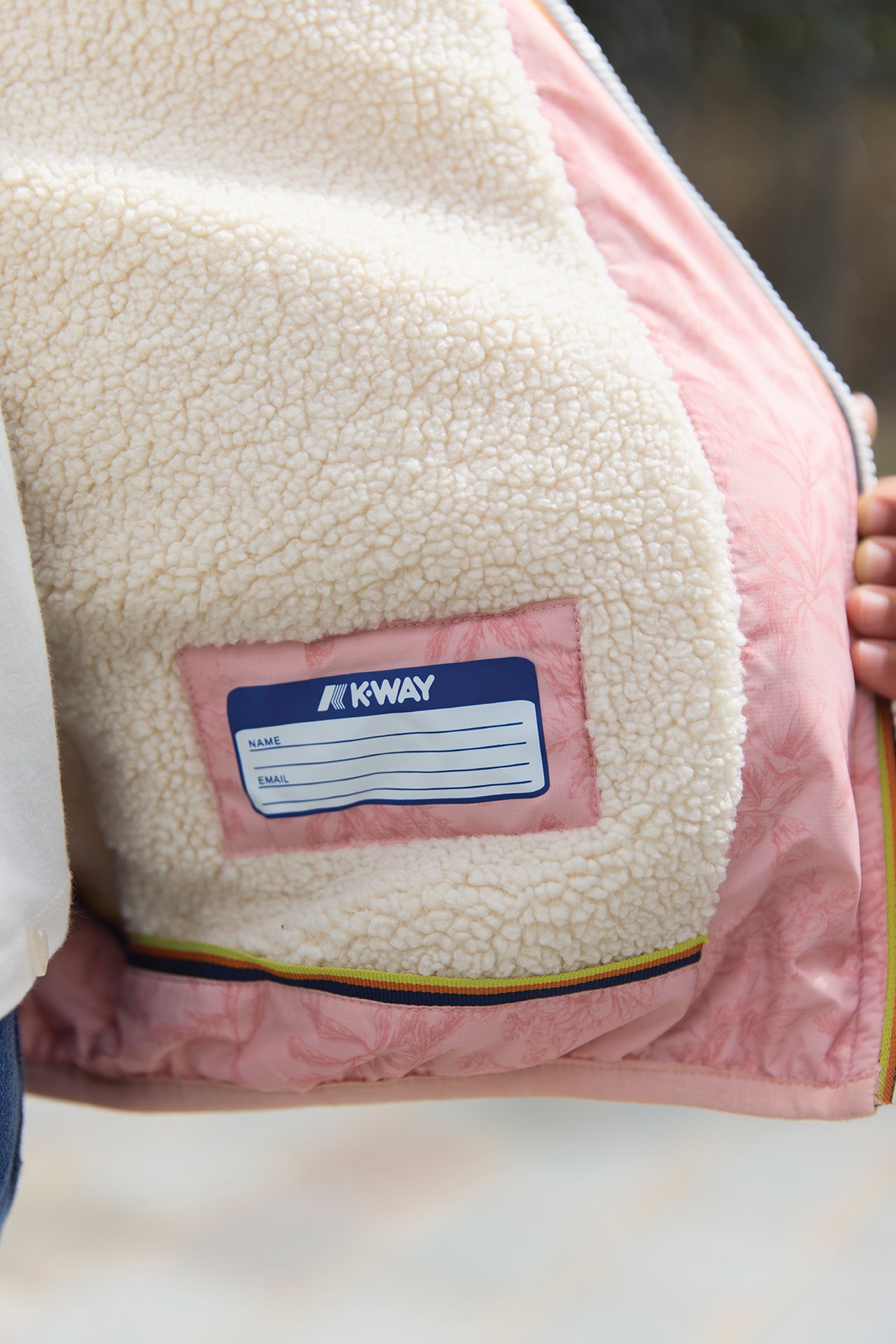 Coupe-vent - Rose K-way x Tartine et chocolat