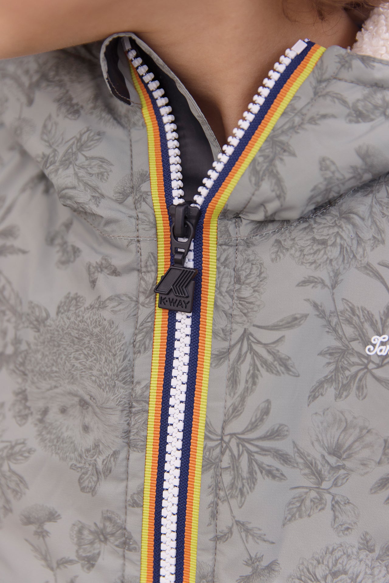 Coupe-vent - Kaki K-way x Tartine et chocolat