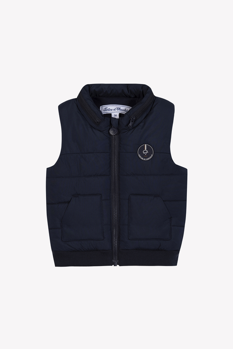 Doudoune - Marine sans manches - Image principale