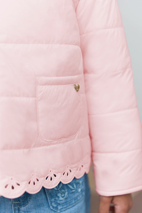 Unterseite Jacke - Blassrosa - Image principale