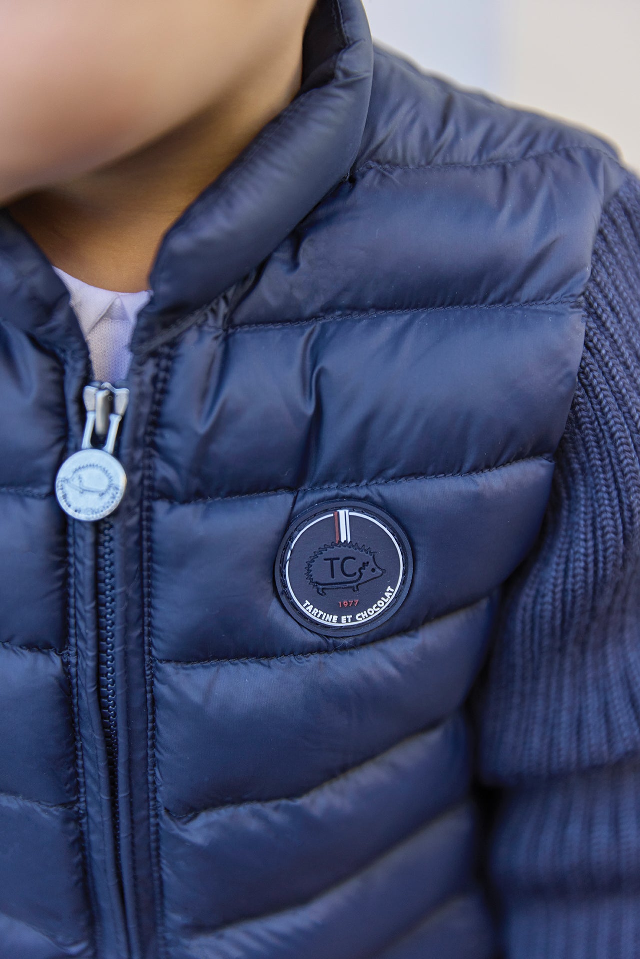 Below Down jacket - Navy