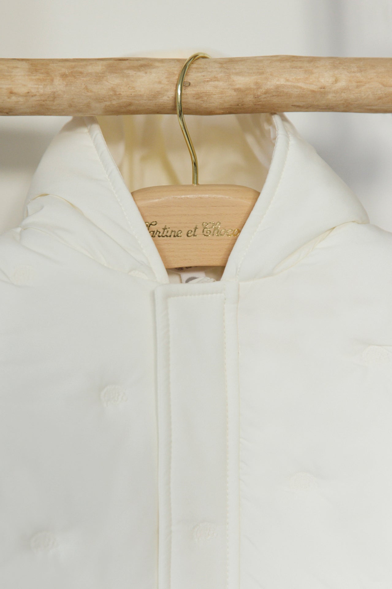 Kombination Einteiler - Ecru gesteppt