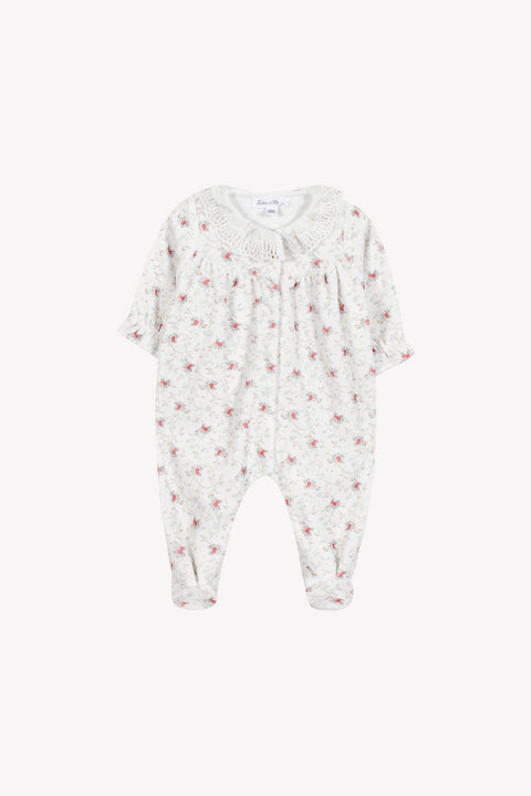 Pyjama - Ecru fleurs - Image principale