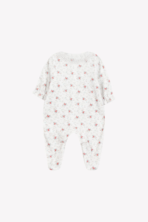 Pyjama - Ecru fleurs - Image principale