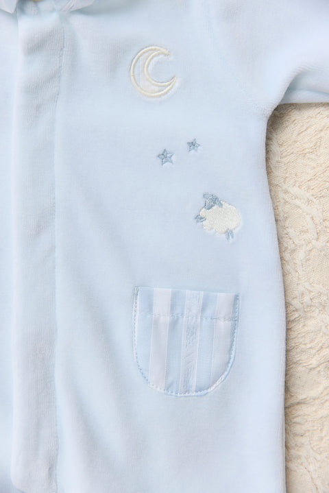 Pyjama - Bleu ciel moutons - Image principale