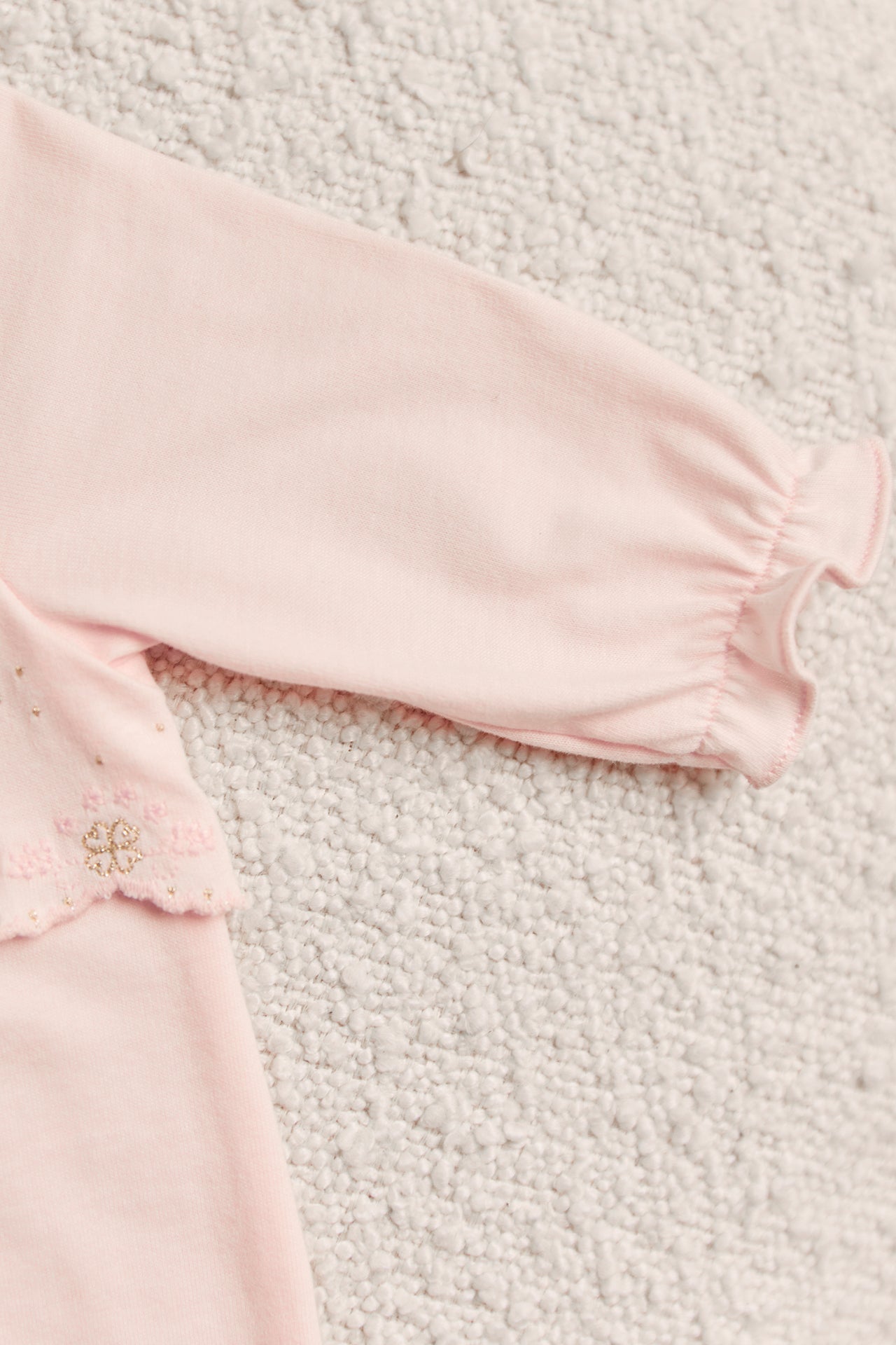 Pyjama - Rose pâle volanté