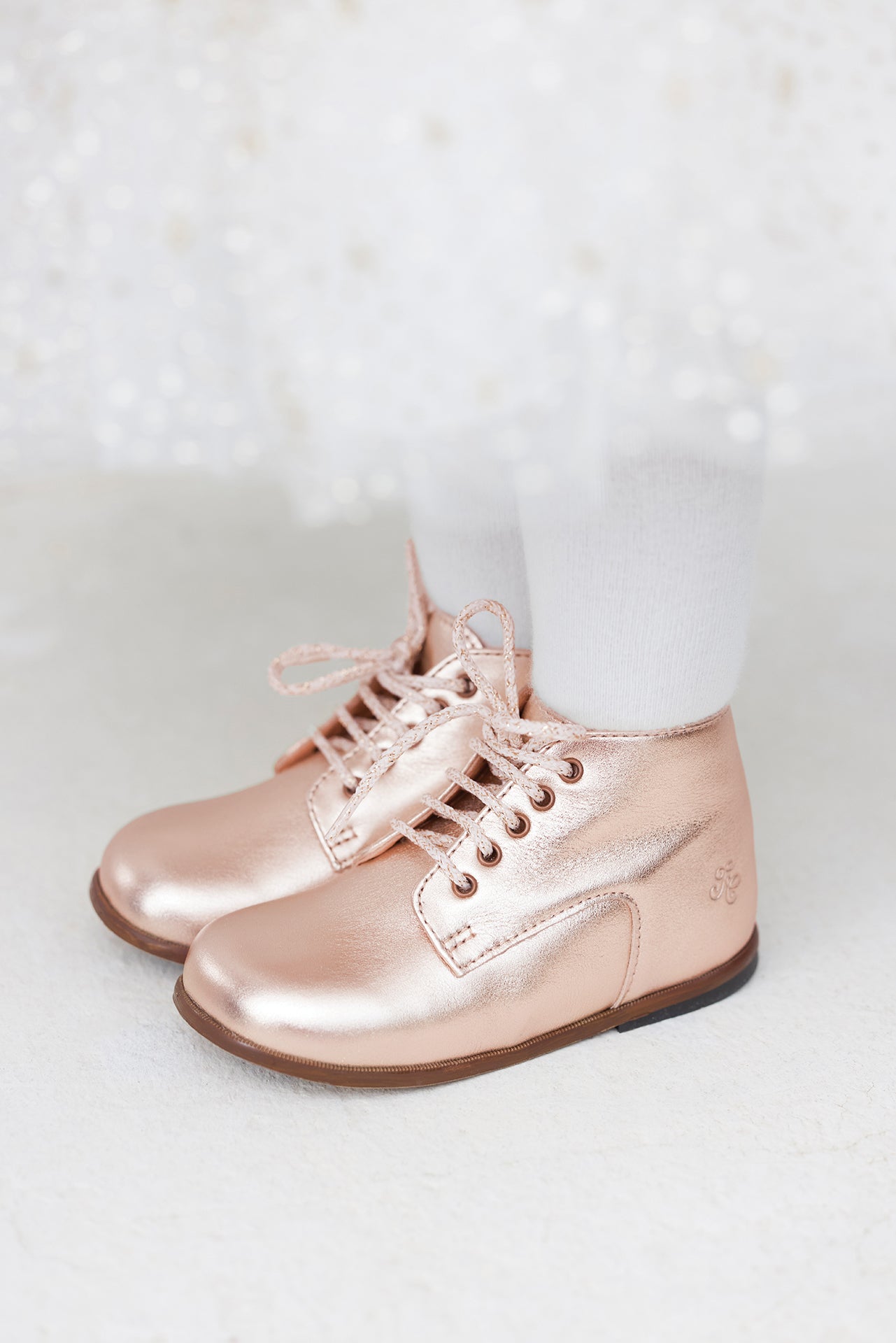 Derbies - Laminato -Leder