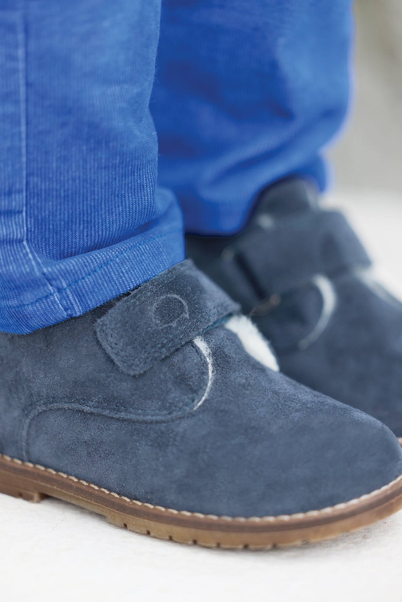 Bottes - Bleu grisé nubuck