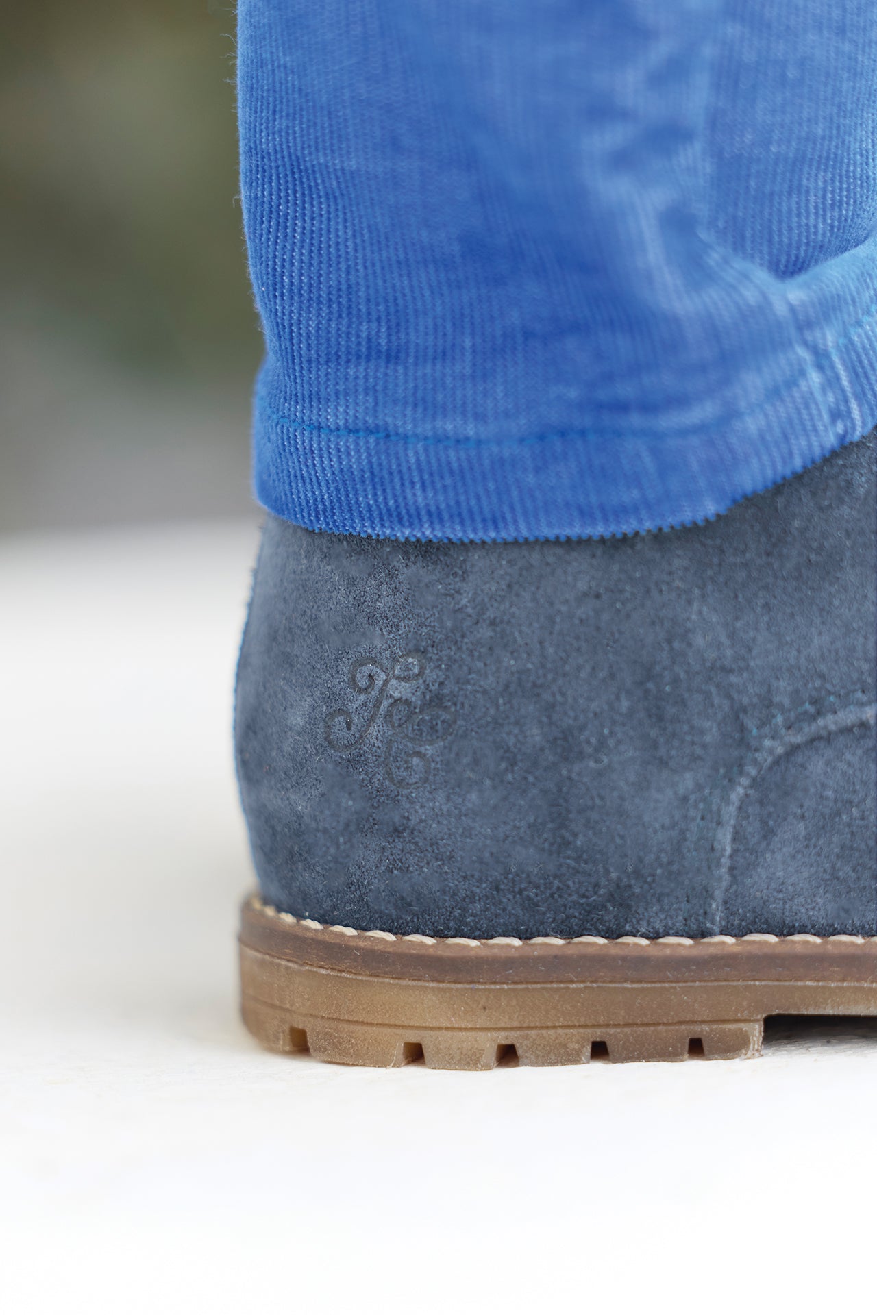 Bottes - Bleu grisé nubuck