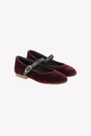 Ballerines - Aubergine velours