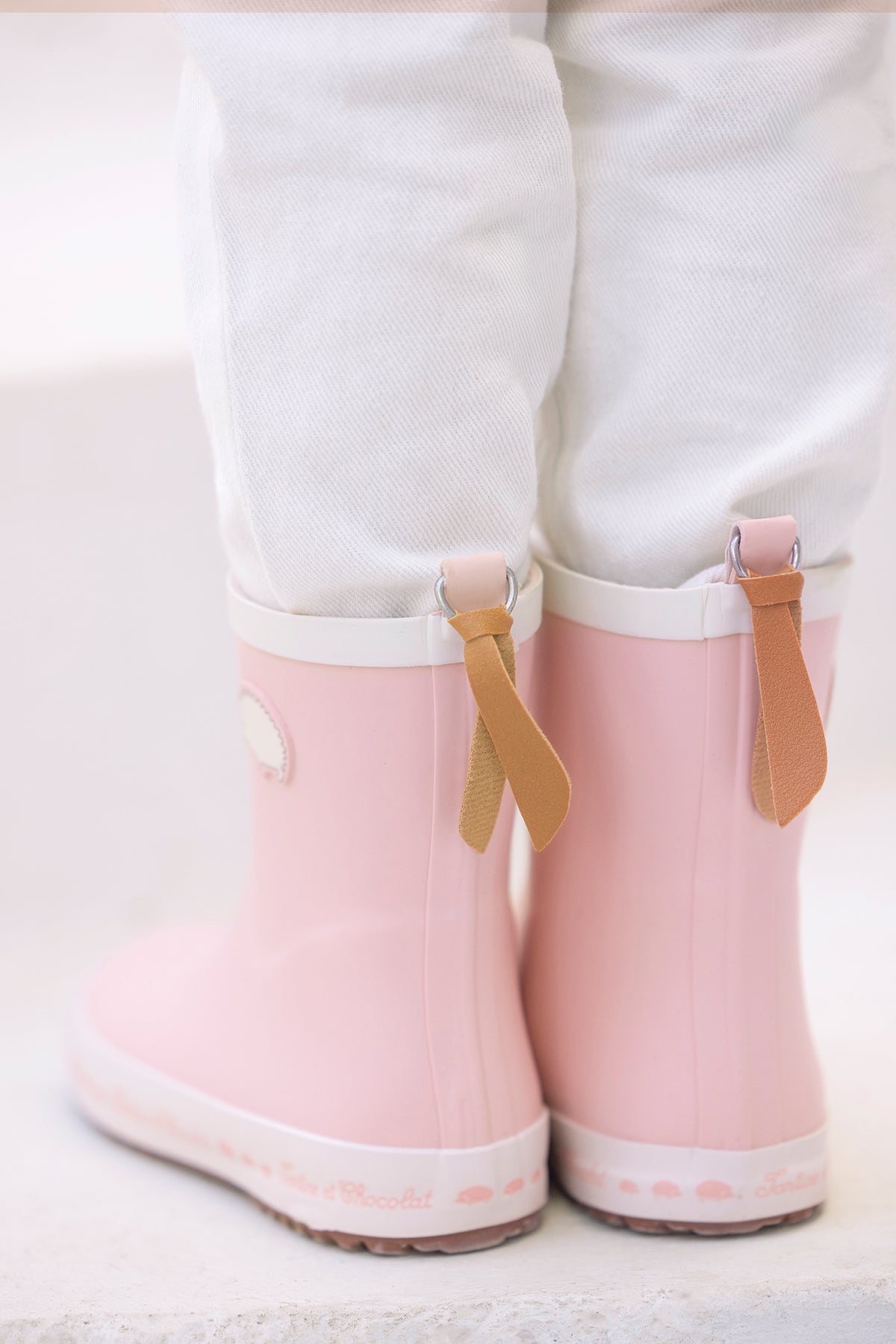 Bottes de pluie - Rose pâle