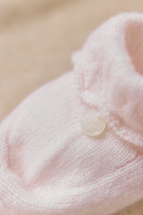 Chaussons - Rose pâle volants - Image principale