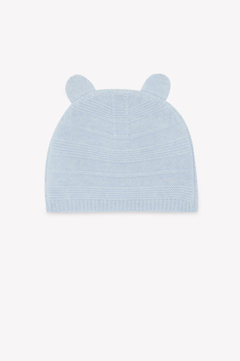 Bonnet - Bleu chiné oreilles - Image principale