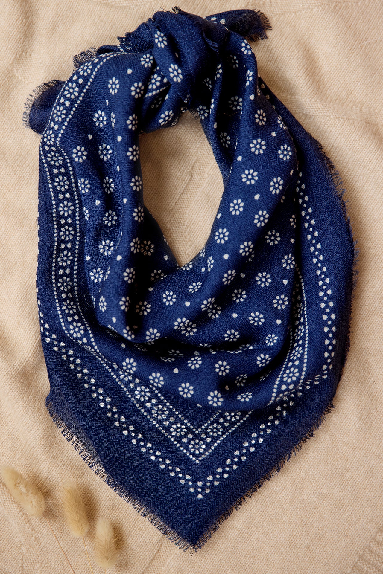 Schal - Marineblau Moismont X Tartine et Chocolat