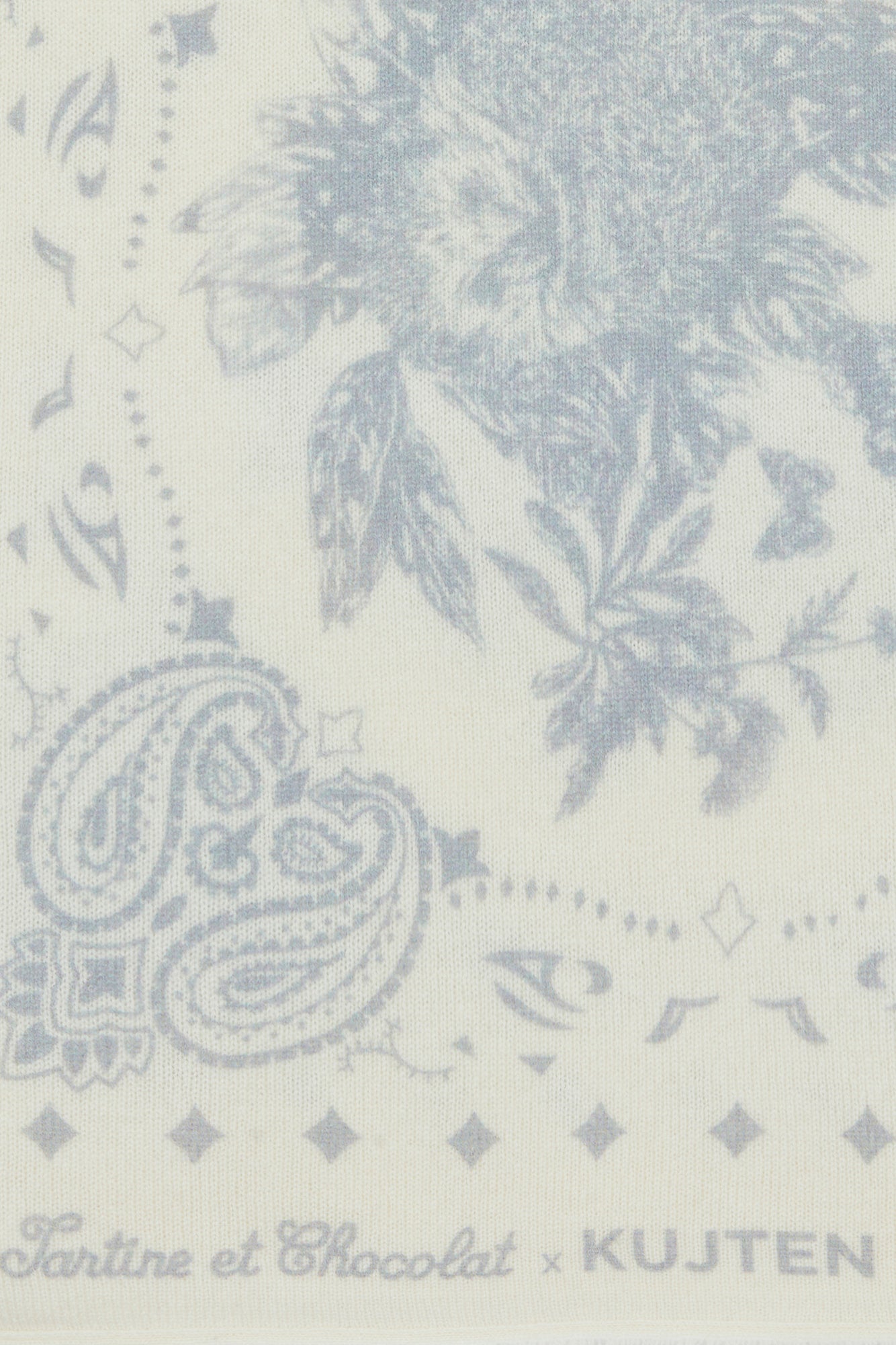 Grand Foulard - Gris clair Kujten x Tartine et Chocolat
