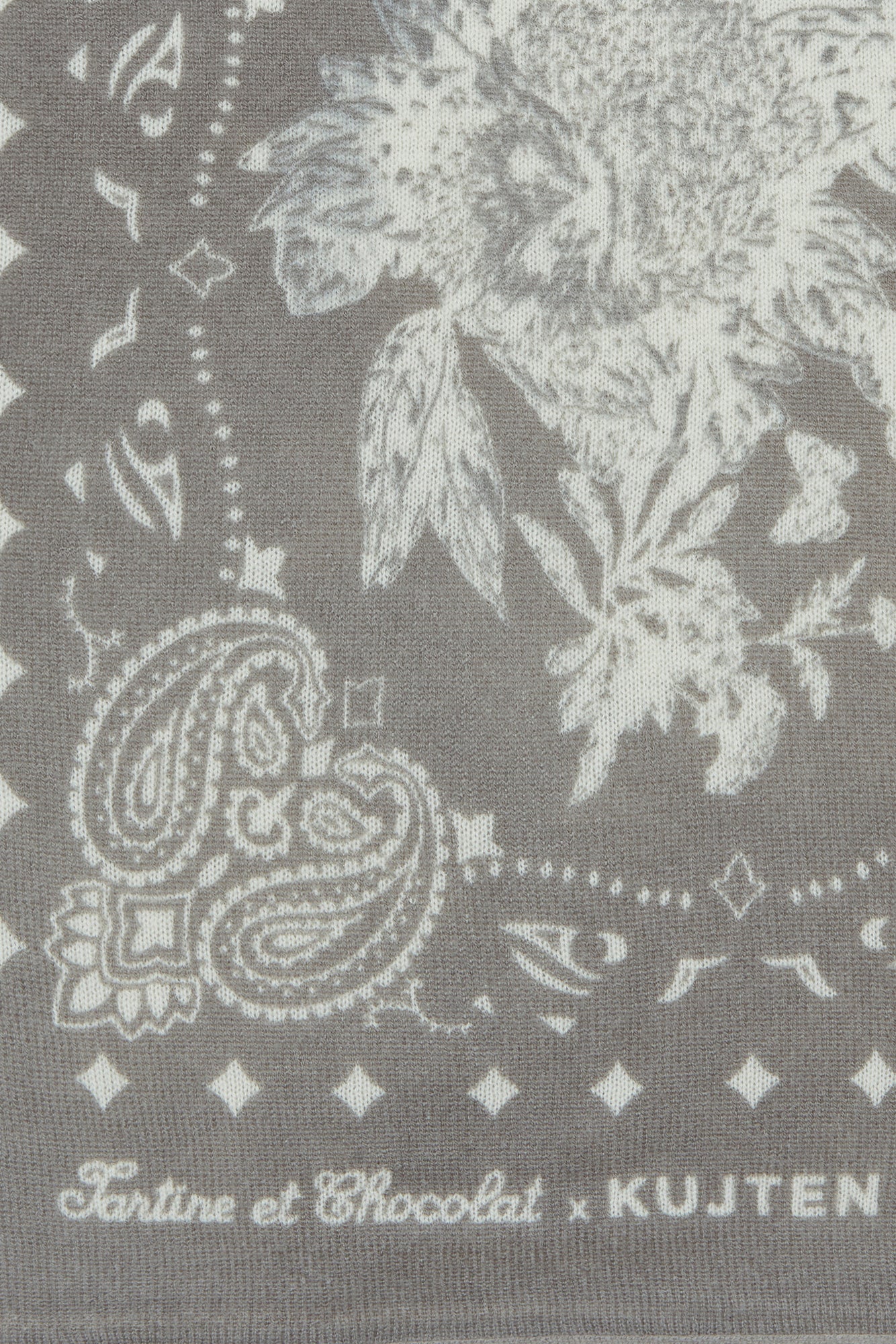 Grand Foulard - Taupe Kujten x Tartine et Chocolat