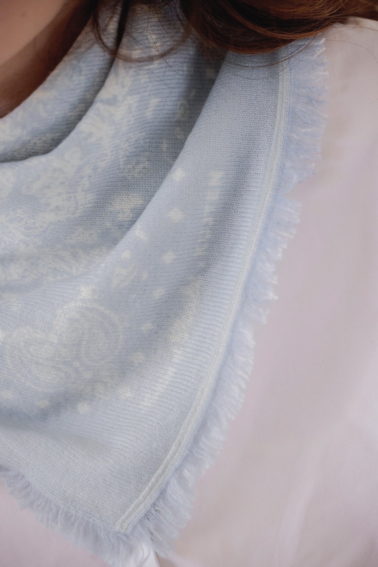 Petit Foulard - Bleu grisé Kujten x Tartine et Chocolat