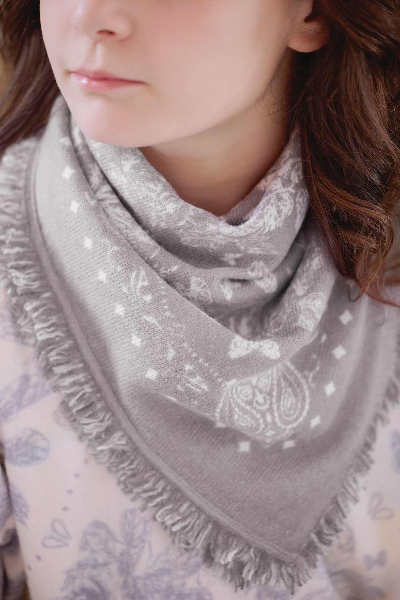 Petit Foulard - Taupe Kujten x Tartine et Chocolat