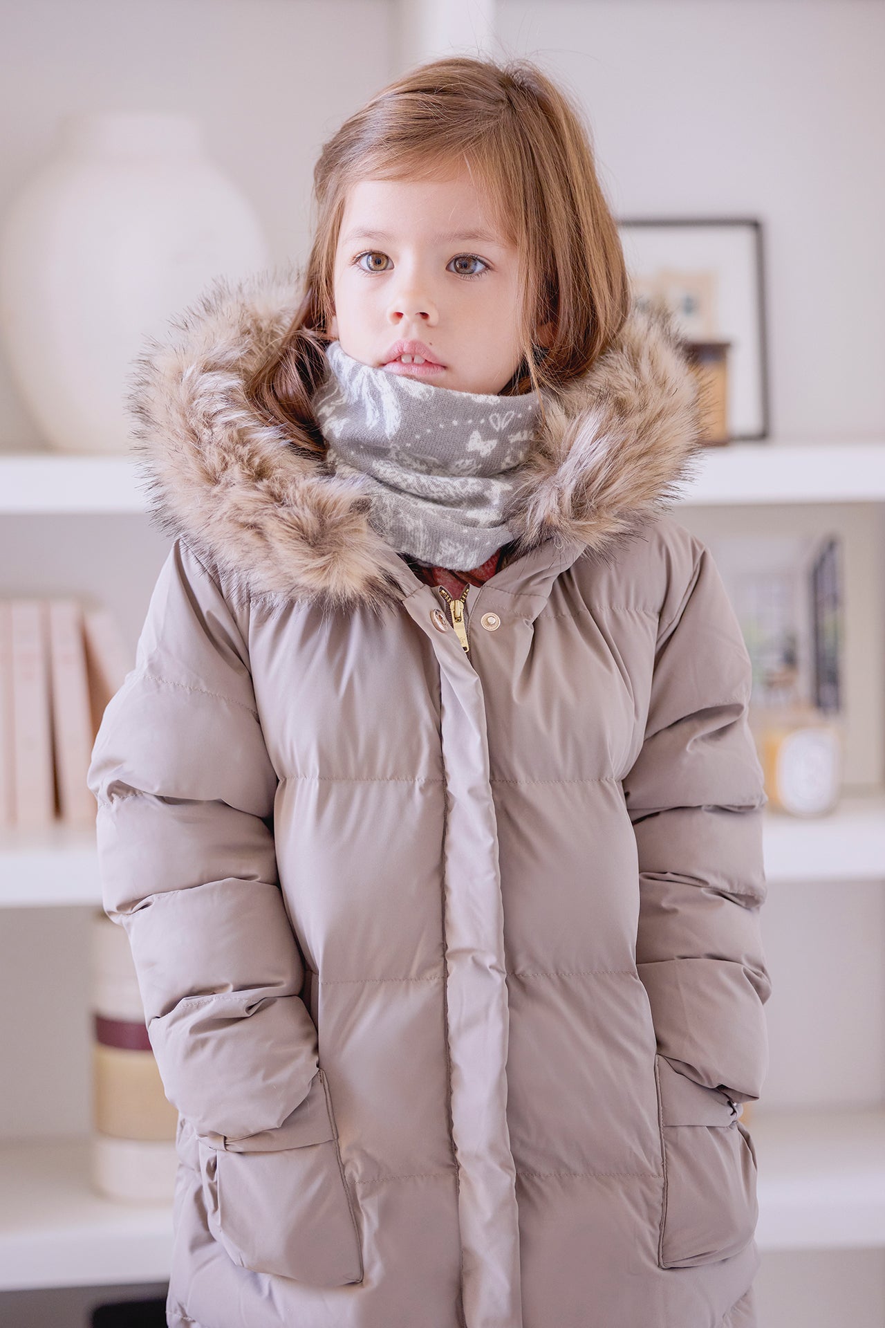 Cache-cou - Taupe Kujten x Tartine et Chocolat