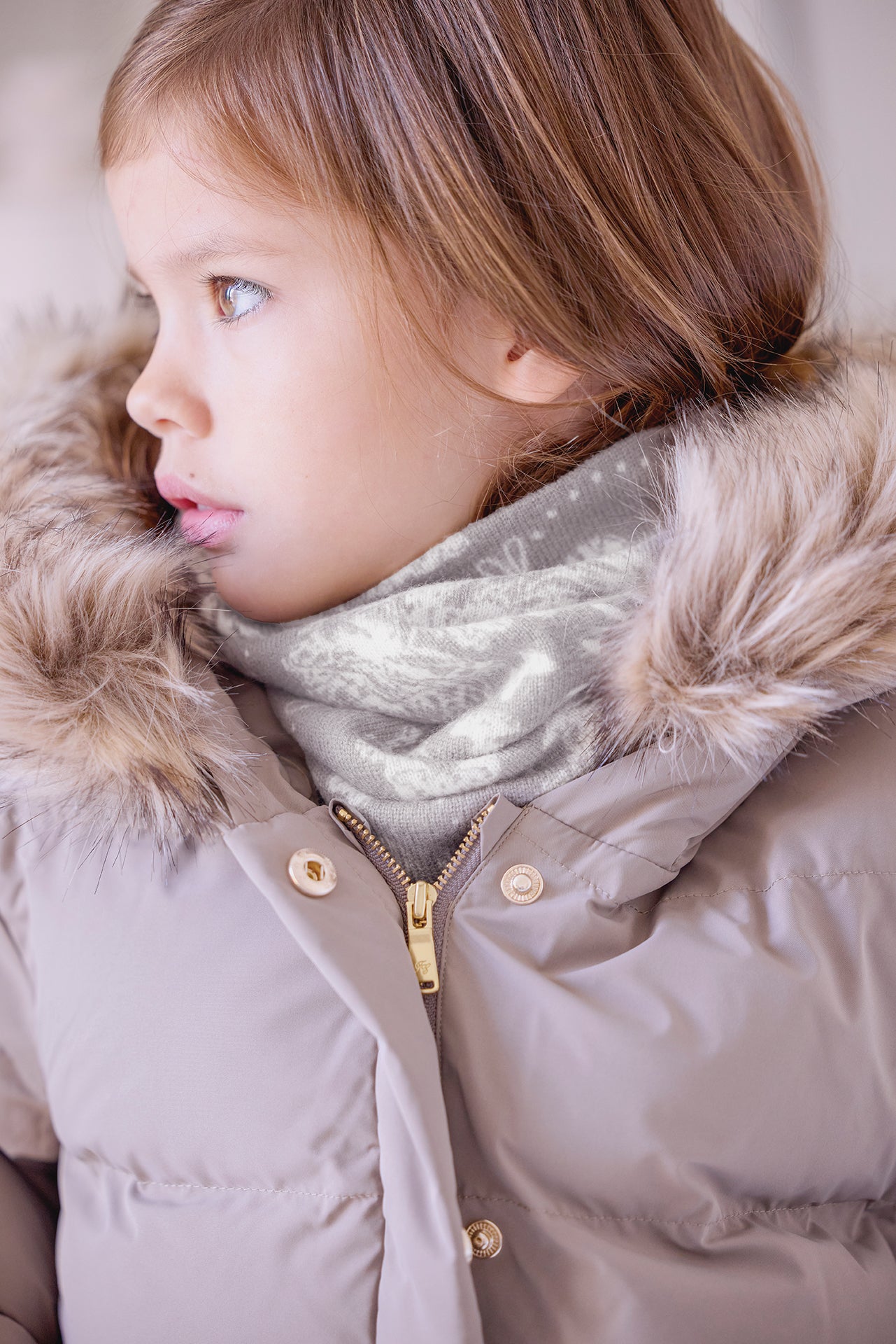 Cache-cou - Taupe Kujten x Tartine et Chocolat