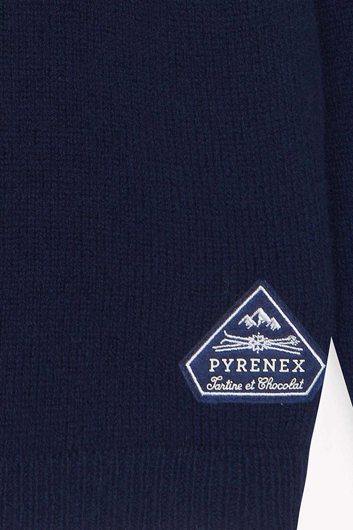 Maglia - Blu navy lana jacquard Pyrenex x Tartine et Chocolat