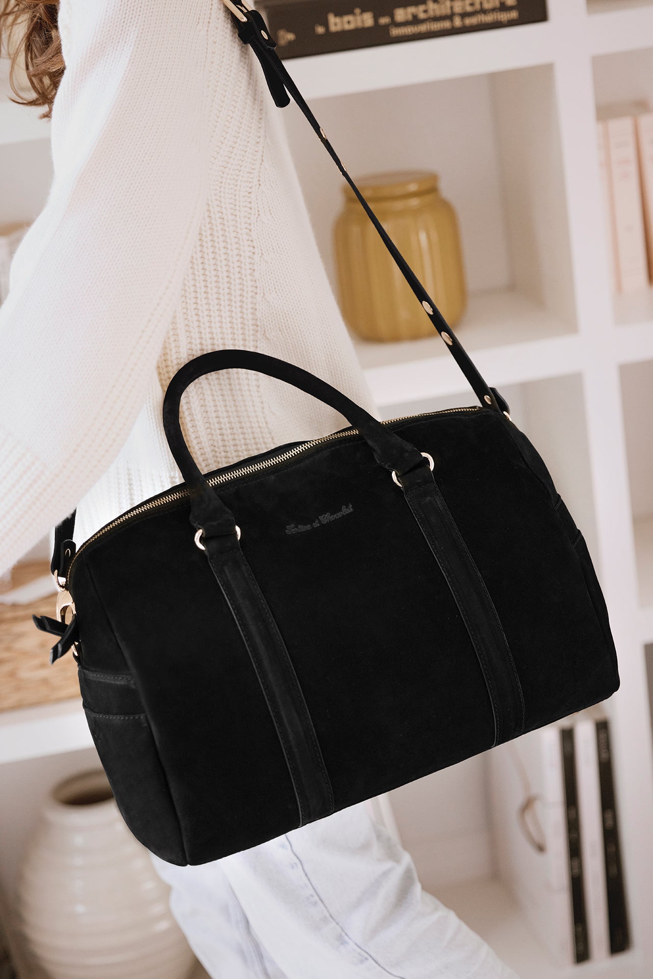 Nappy bag - Black Josefina x Tartine et Chocolat [