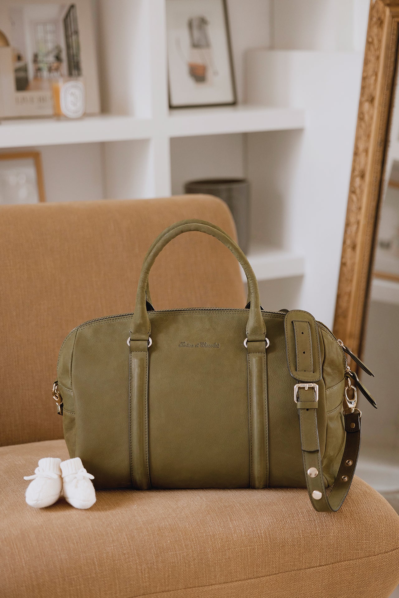 Wickeltasche - Khaki Josefina x Tartine et Chocolat