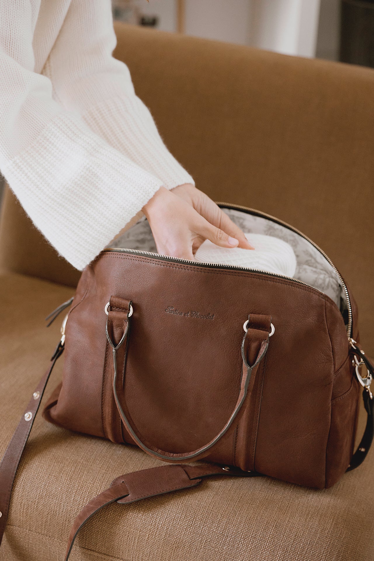 Nappy bag - Chocolate Josefina x Tartine et Chocolat