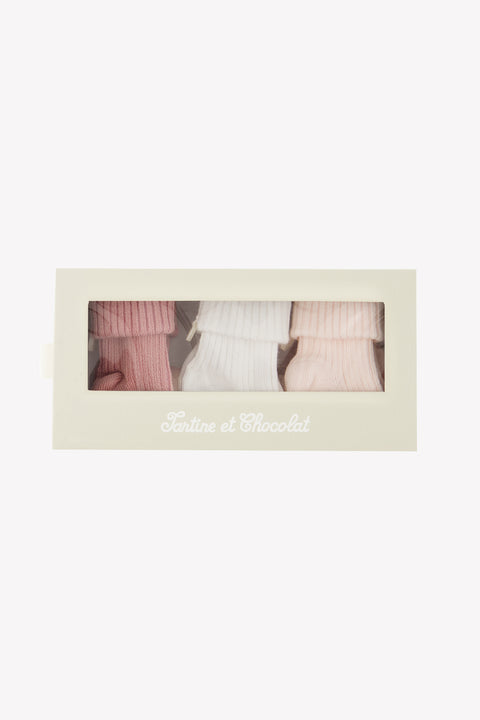 Sock set - Pale pink - Image principale