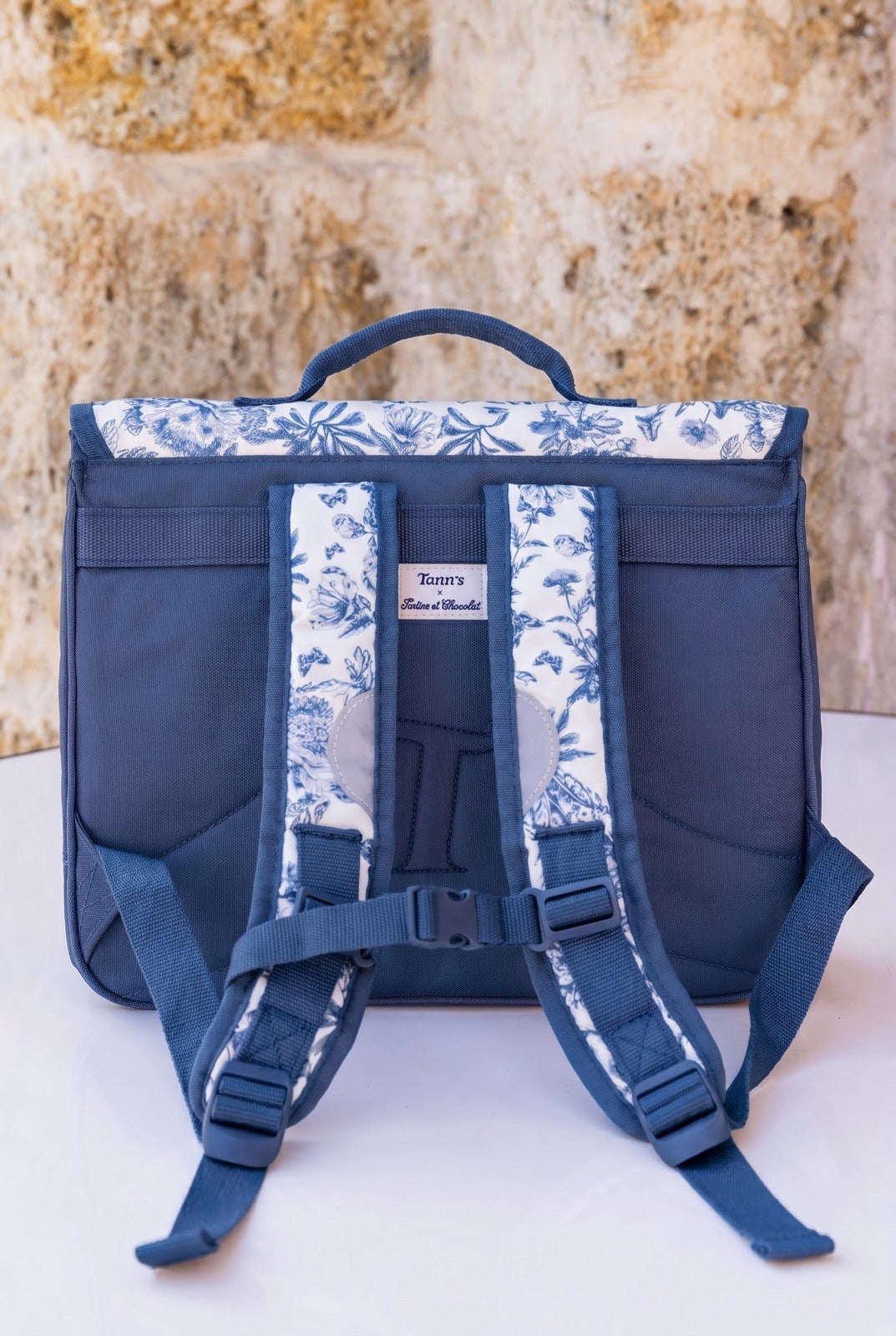 Schultasche – Inspirierender Druck toile de Jouy Tanns x Tartine et Chocolat