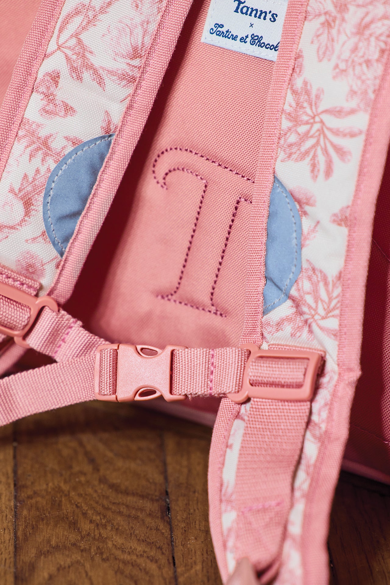 Cartable - Imprimé inspiration toile de Jouy Tann's x Tartine et Chocolat