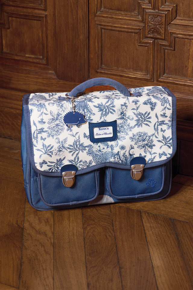 Cartable - Imprimé inspiration toile de Jouy Tann's x Tartine et Chocolat - Image principale