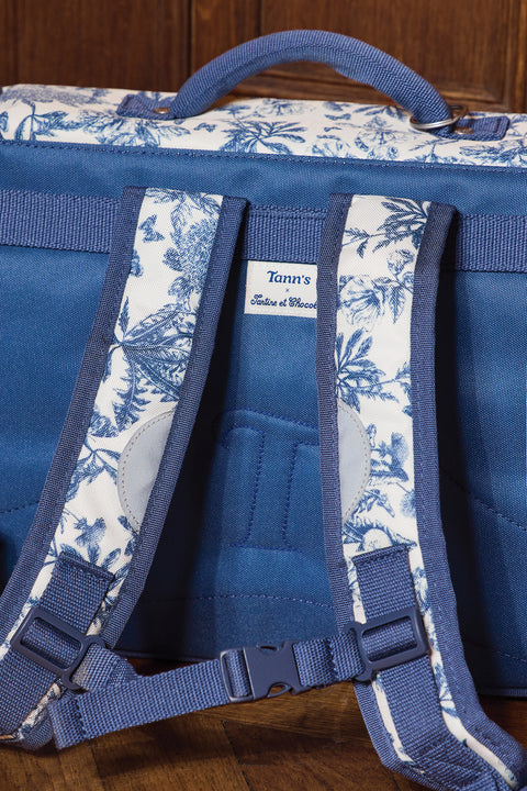 Cartable - Imprimé inspiration toile de Jouy Tann's x Tartine et Chocolat - Image principale