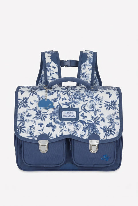 Cartable - Imprimé inspiration toile de Jouy Tann's x Tartine et Chocolat - Image principale