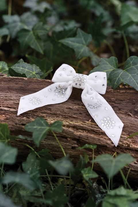 Barette - Ecru nœud - Image principale