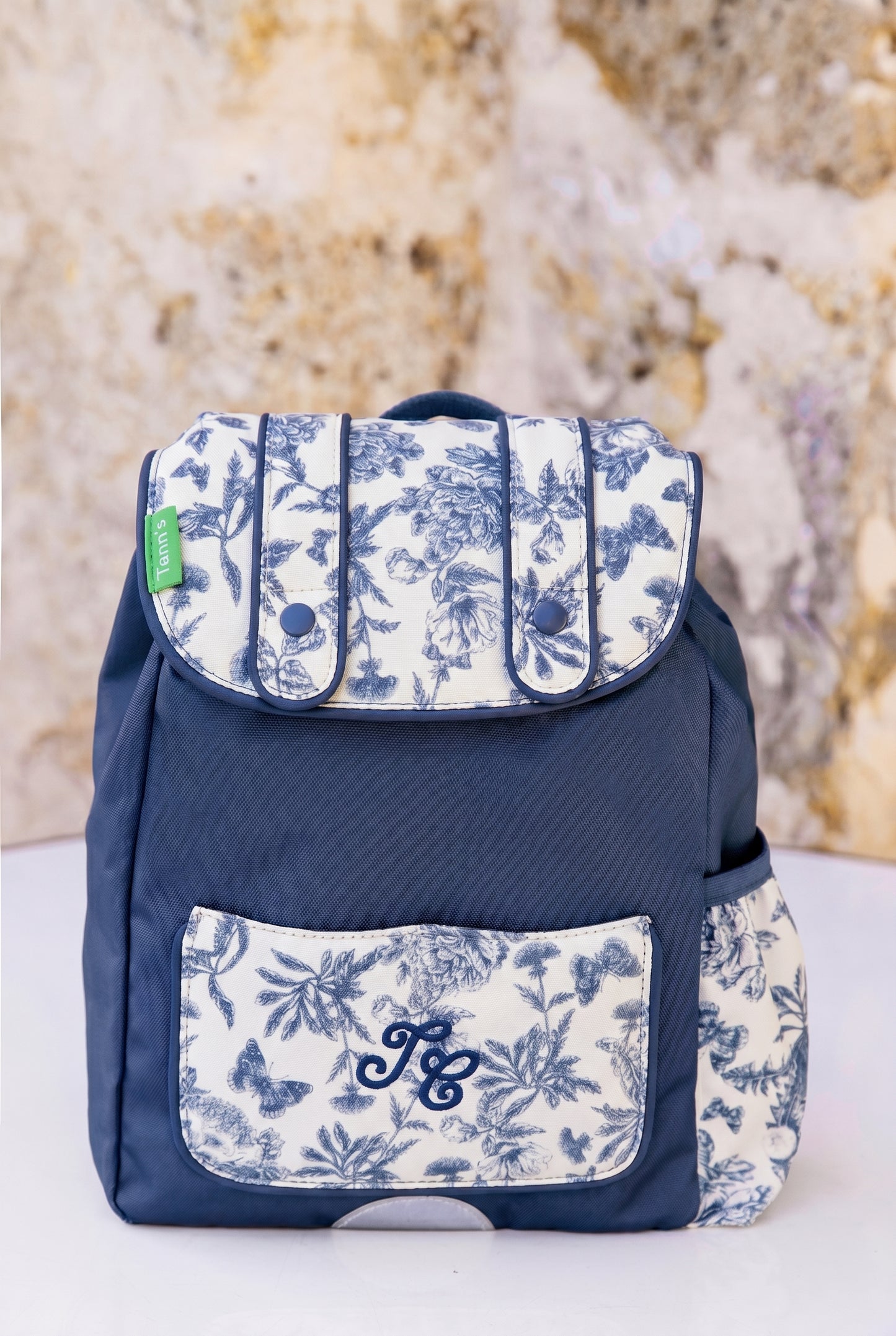 Sac à dos - Imprimé inspiration toile de Jouy Tann's x Tartine et Chocolat
