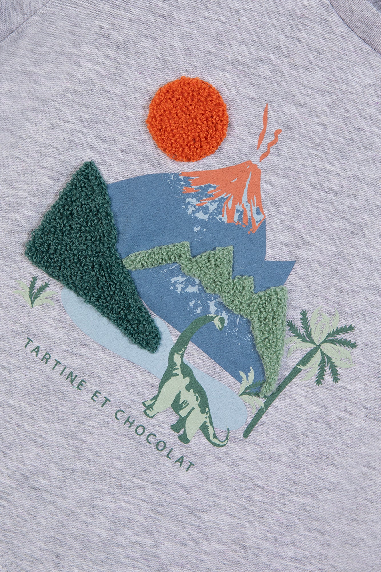 T-Shirt - Grau Entdecker