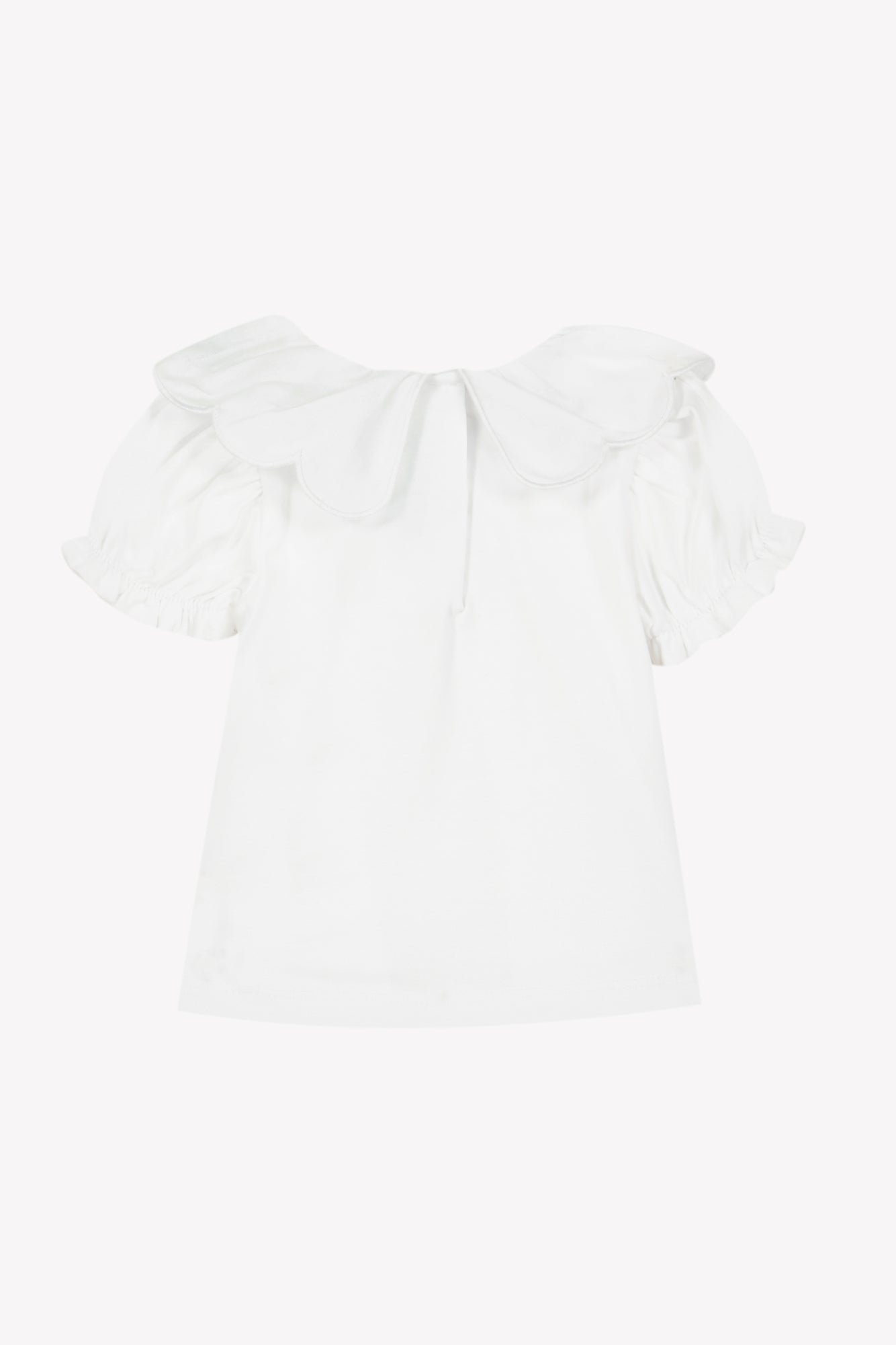 Camiseta - Blanco Bordado Listón