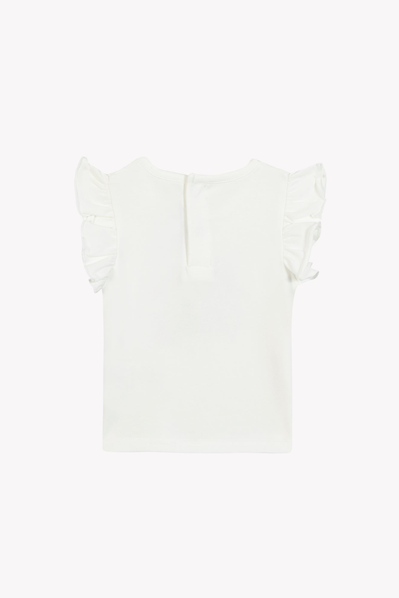 T-Shirt - Weiss Illustration Blumenmarkt