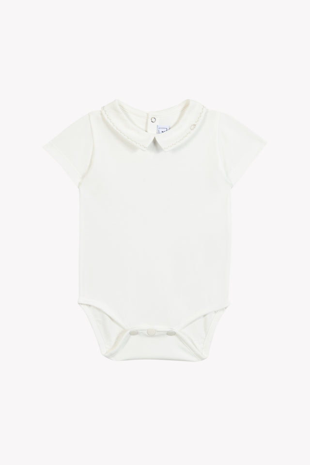 Body - Ecru Stickerei Igel - Image principale