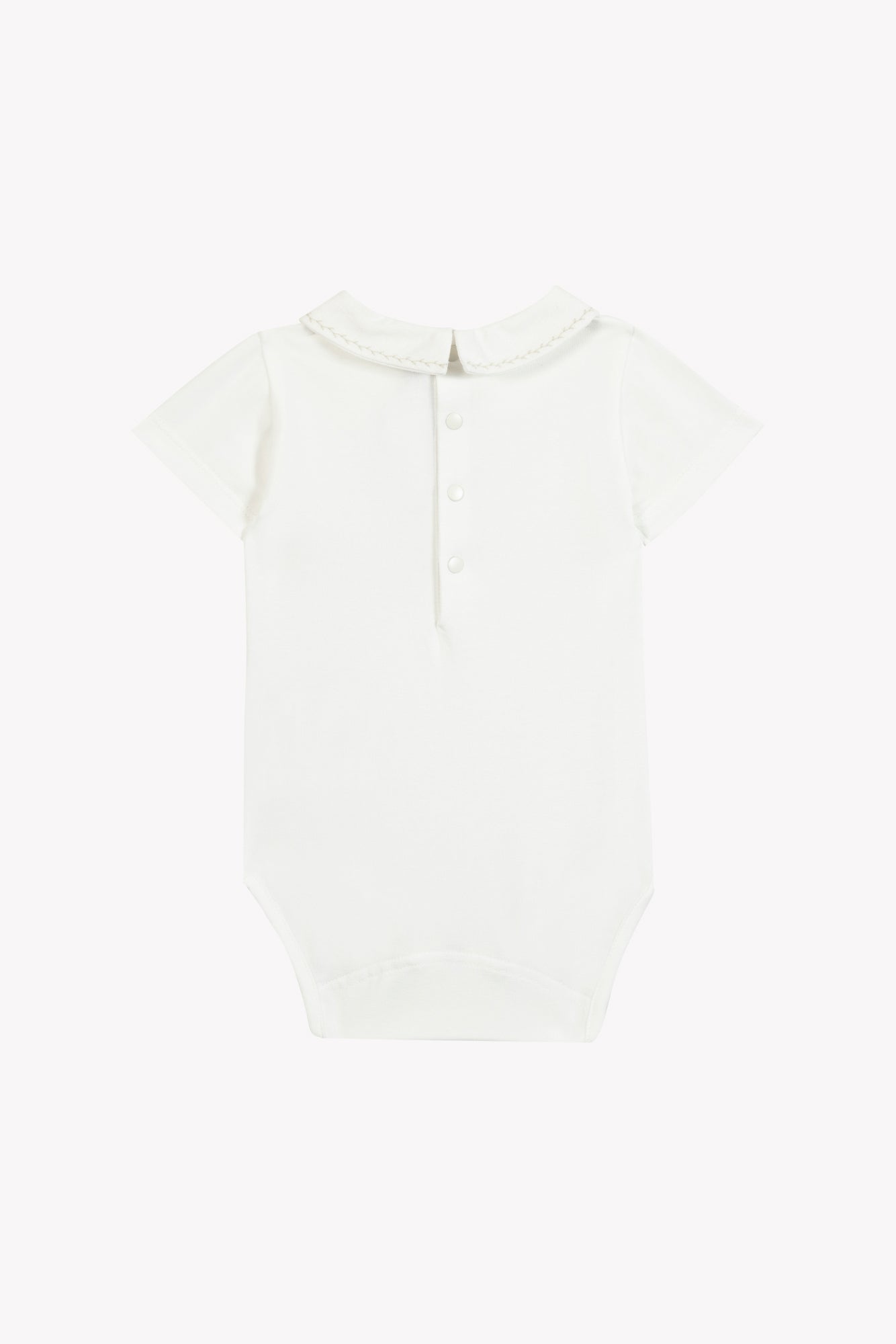 Body - Ecru Stickerei Igel